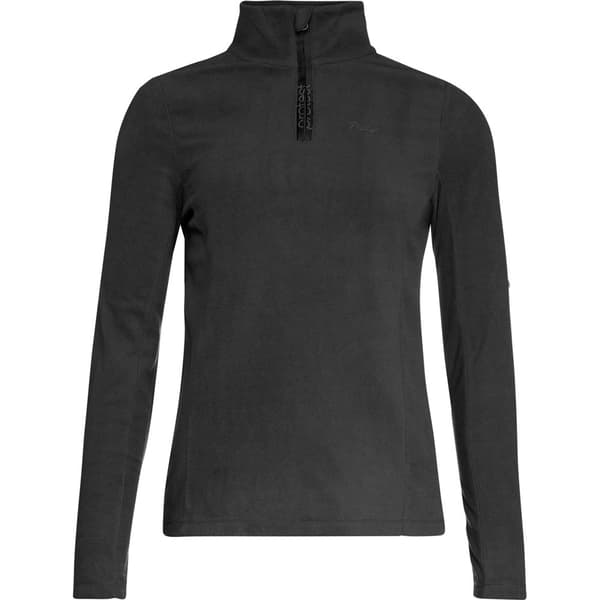 Protest Mutez Fleece Sort 3XL Kvinde