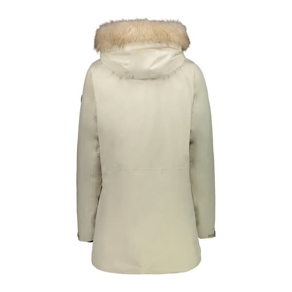 Cmp Parka Fix Hood 30k3866 Jacka Beige L Kvinna