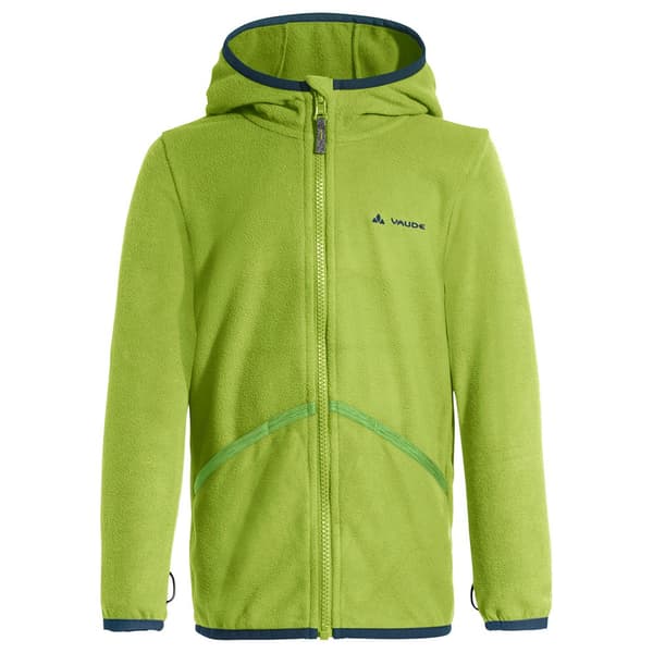 Vaude Pulex Fleecejakke Med Hætte Grøn 98 cm