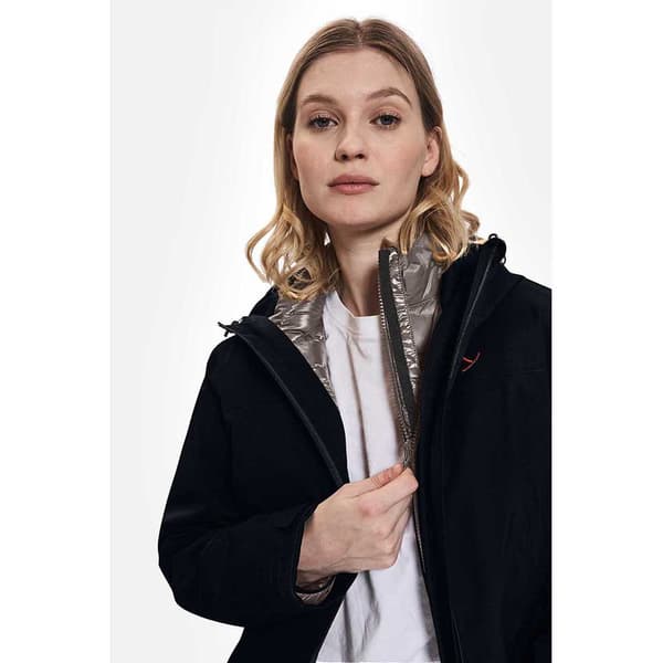 Nordisk Liz Jacka Svart XL Kvinna