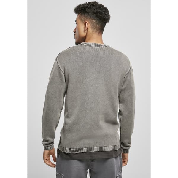 Urban Classics Washed Trøje Grå L Mand