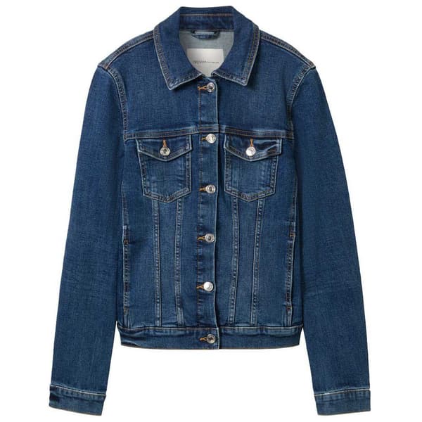 Tom Tailor Easy Denimtakki Sininen L Nainen