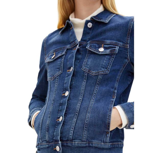 Tom Tailor Easy Denimtakki Sininen L Nainen