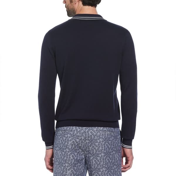 Original Penguin Cash Like Halv Dragkedja Tröja Blå S Man
