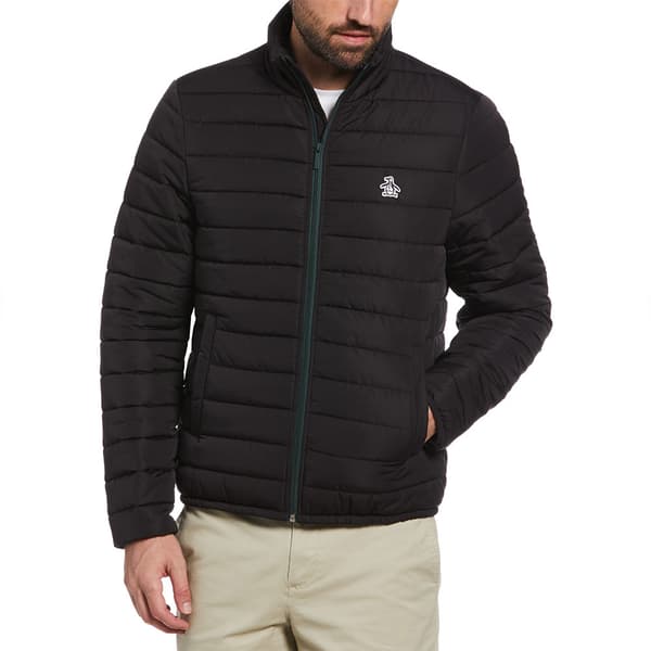 Original Penguin Lightweight Polyfill Puffjacka Svart M Man