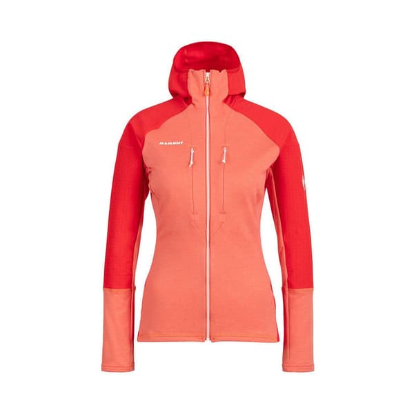 Mammut Eiswand Advanced Vetoketjullinen Fleecetakki Punainen XL Nainen
