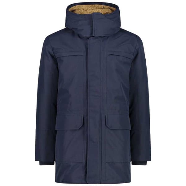 Cmp 30k2957 Zip Hood Parka Blå 2XL Mand