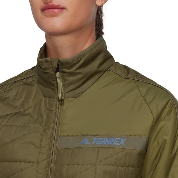 Adidas Terrex Multi Synthetic Insulated Jacka Grönt L Kvinna
