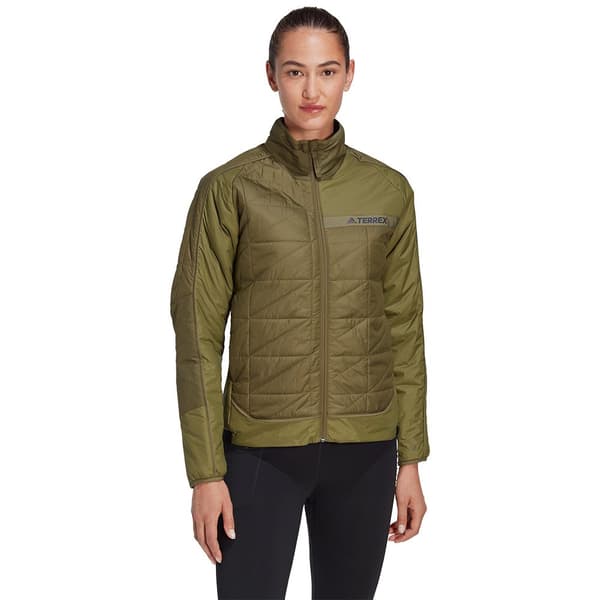 Adidas Terrex Multi Synthetic Insulated Jacka Grönt L Kvinna