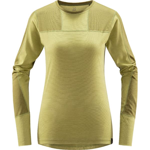 Haglofs Natural Blend Tech Tröja Grönt S Kvinna
