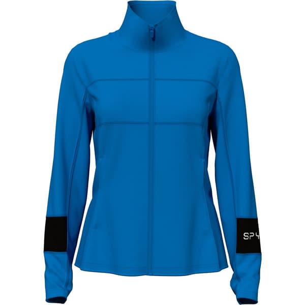 Spyder Speed Fleecejakke Med Fuld Lynlås Blå XS Kvinde