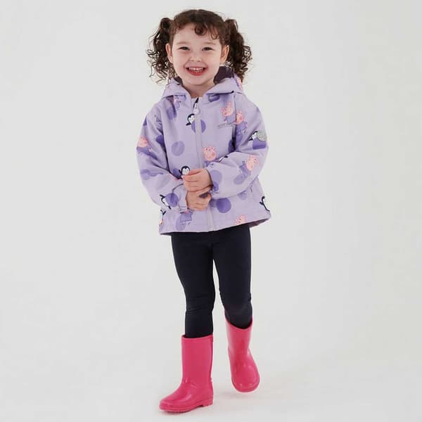 Regatta Peppa Pig Muddy Puddle Jakke Lilla 12-18 Months Dreng