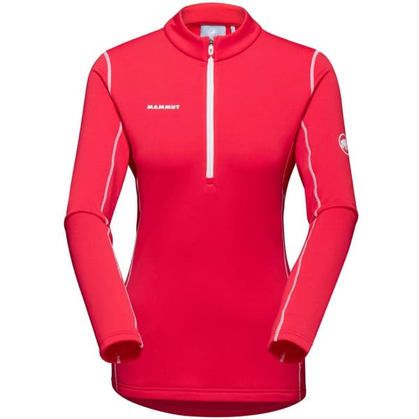 Mammut Aenergy Half Zip Fleecejakke Med Halv Lynlås Rød XL Kvinde