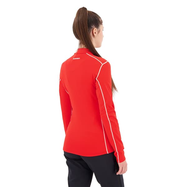 Mammut Aenergy Half Zip Fleecejakke Med Halv Lynlås Rød XL Kvinde
