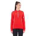 Miniatyrbillede 1 af 5: Mammut Aenergy Half Zip Fleecejakke Med Halv Lynlås Rød XL Kvinde