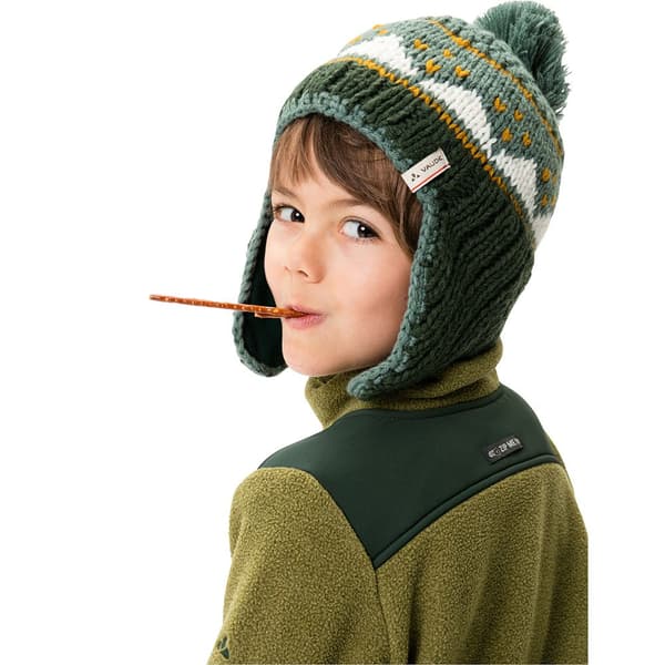 Vaude Caprea Ii Fleecejakke Med Fuld Lynlås Grøn 92 cm