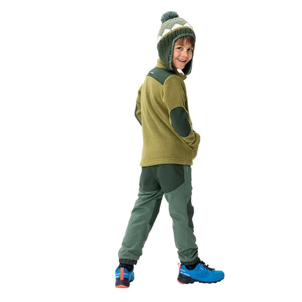 Vaude Caprea Ii Fleecejakke Med Fuld Lynlås Grøn 92 cm