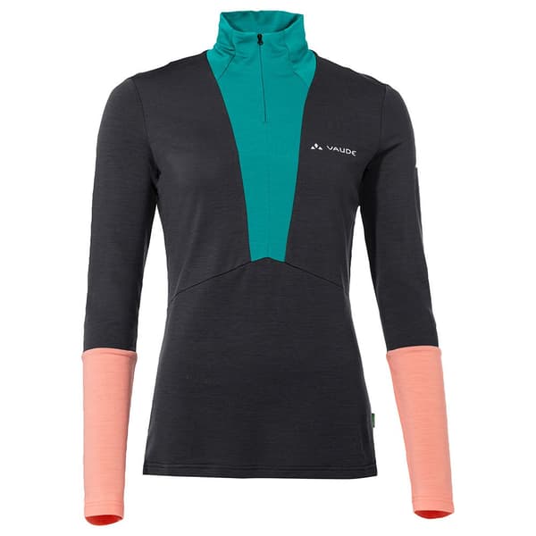 Vaude Monviso Wool Tröja Svart 40 Kvinna
