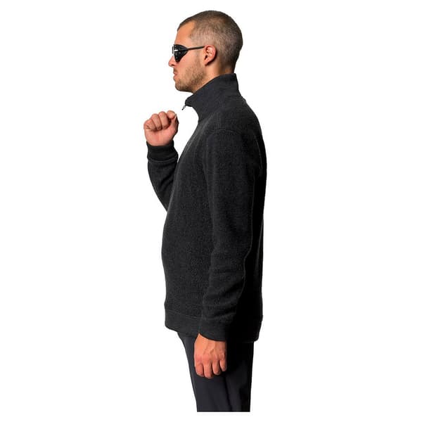 Houdini Alto Half Zip Fleecejakke Med Fuld Lynlås Sort M Mand