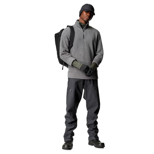 Houdini Alto Half Zip Fleecejakke Med Fuld Lynlås Sort M Mand