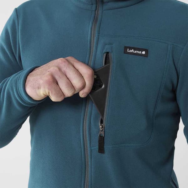 Lafuma Access Micro Fleecejacka Med Dragkedja Blå 2XL Man