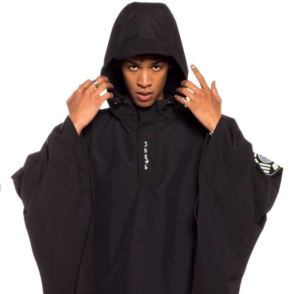 Grimey Space Hammu Regnjacka Svart 2XL Man