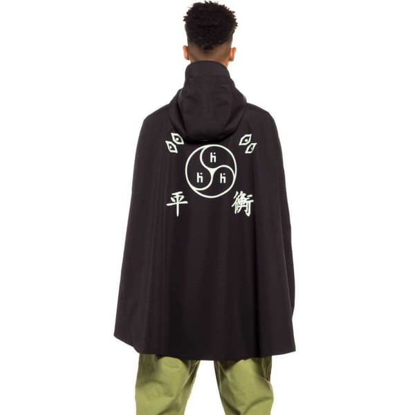 Grimey Space Hammu Regnjacka Svart 2XL Man