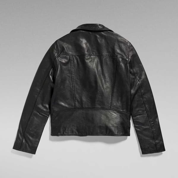 G-star Biker Læderjakke Sort 2XS Kvinde