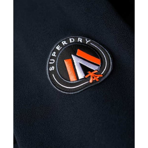 Superdry Storm Fleece Hybrid Bomberjacka Blå,Svart L Man