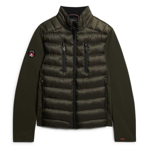 Superdry Storm Hybrid Jacka Grönt L Man