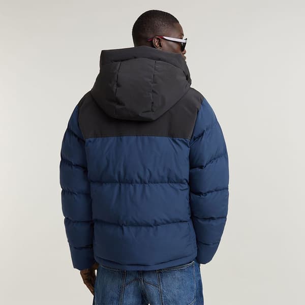 G-star Expedition Puffjacka Blå L Man