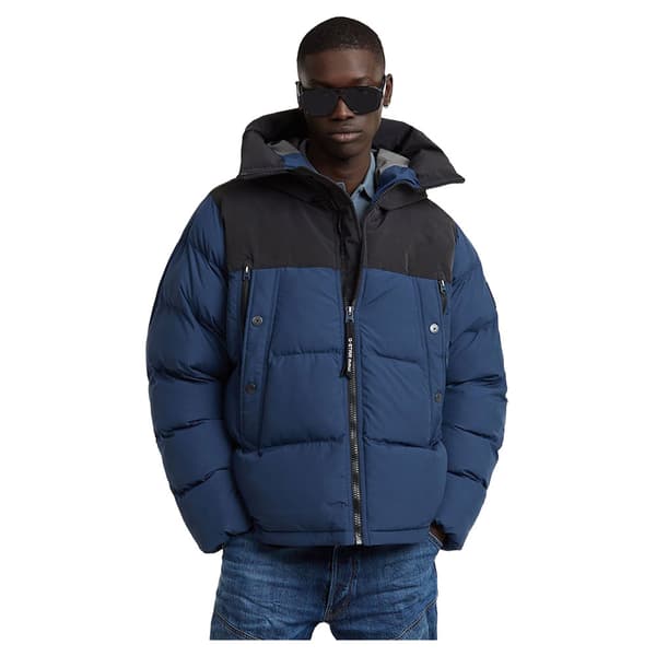 G-star Expedition Puffjacka Blå L Man