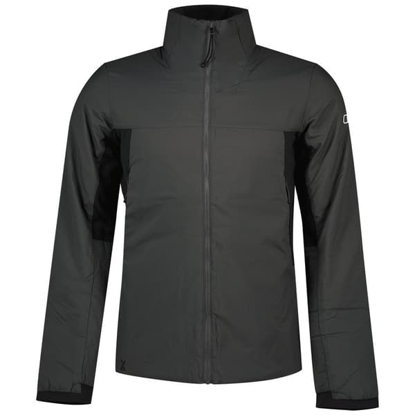 Berghaus Mtn Guide Mw Hybrid Fleecejakke Med Fuld Lynlås Grå M Mand