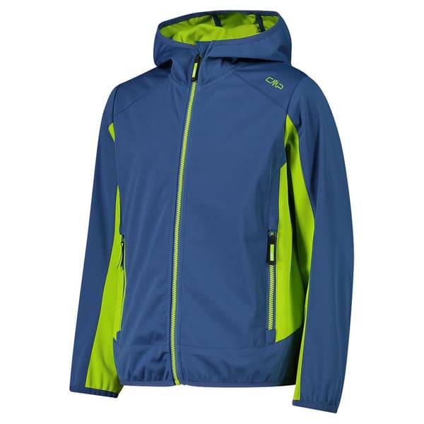 Cmp Fix Hood 39a5134 Softshelljakke Grøn,Blå 3 Years Dreng