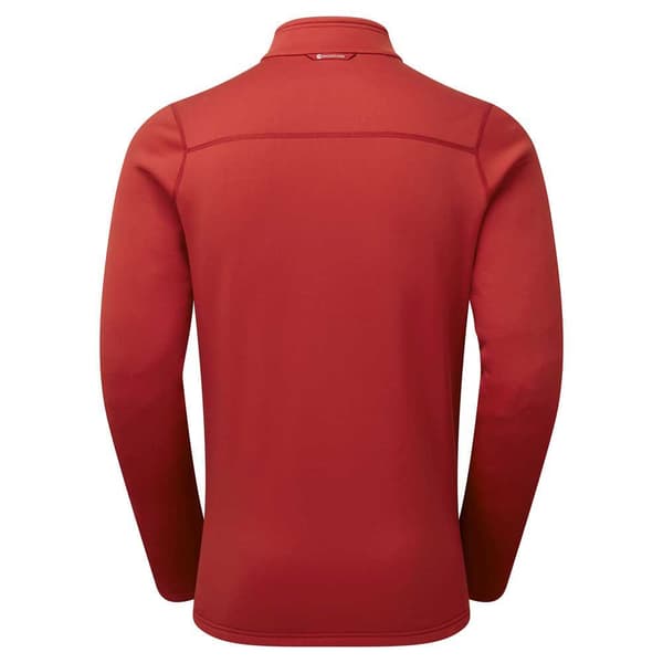 Montane Fury Fleecejakke Med Halv Lynlås Rød S Mand
