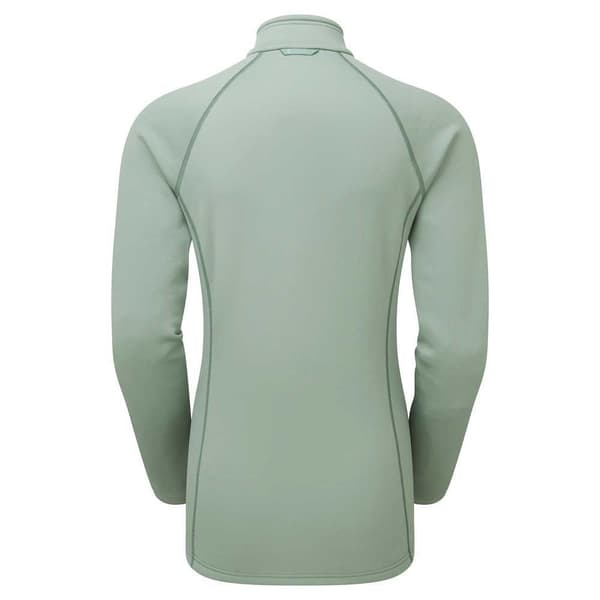 Montane Fury Fleece Med Halv Dragkedja Grönt L Kvinna