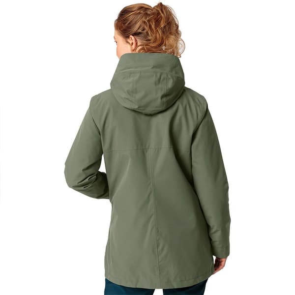 Vaude Coreway 3 In 1 Parka Grönt 42 Kvinna