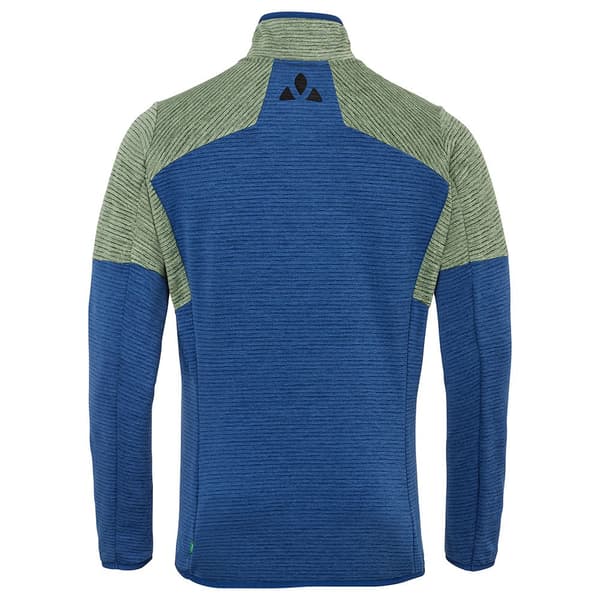 Vaude Larice Fleece Med Halv Dragkedja Grönt M Man