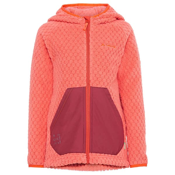 Vaude Manukau Fleecejacka Med Dragkedja Orange 110-116 cm