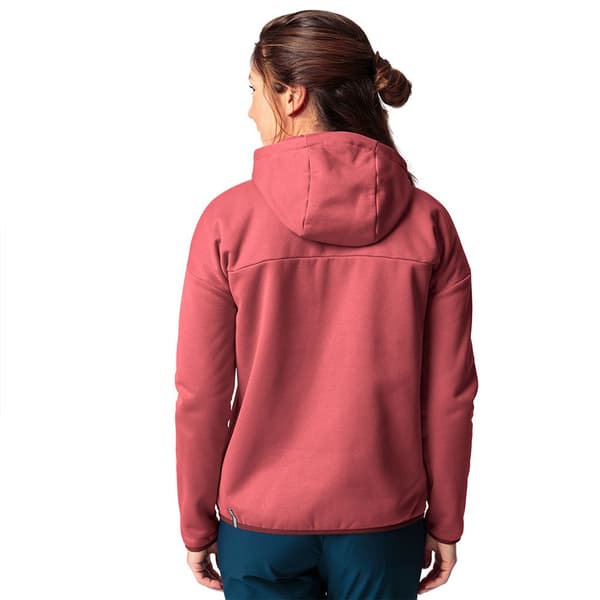 Vaude Mineo Fleecejacka Med Dragkedja Rosa 40 Kvinna