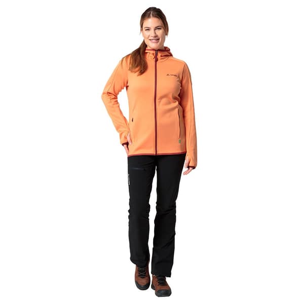 Vaude Valsorda Fleecejacka Med Dragkedja Orange 40 Kvinna