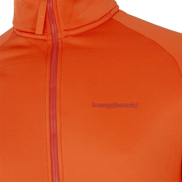 Trangoworld Wroot Fleecejakke Med Halv Lynlås Orange 2XL Mand