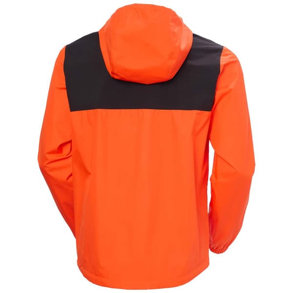 Helly Hansen Vancouver Rain Jacka Orange S Man