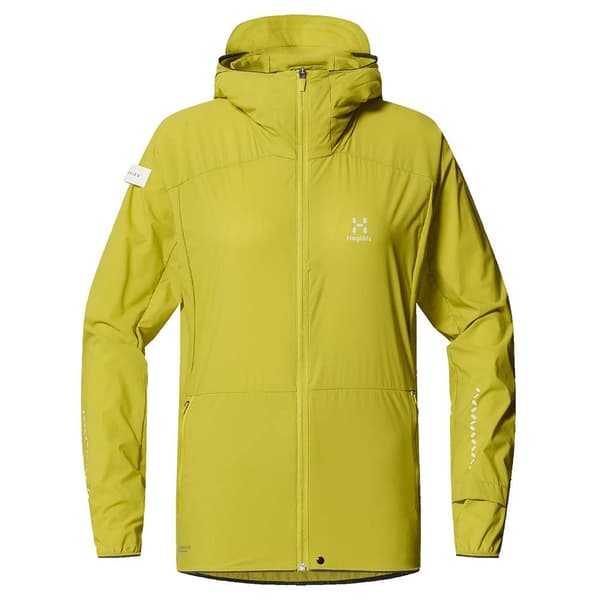 Haglofs L.i.m Tempo Trail Jacka Gul L Kvinna