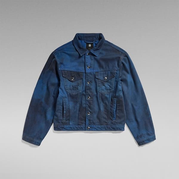 G-star D23643-d480 Jeansjacka Blå XS Kvinna