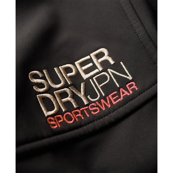 Superdry Soft Shell Trekker Jacka Svart L Kvinna