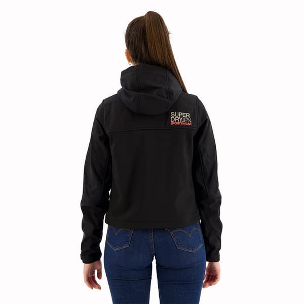 Superdry Soft Shell Trekker Jacka Svart L Kvinna