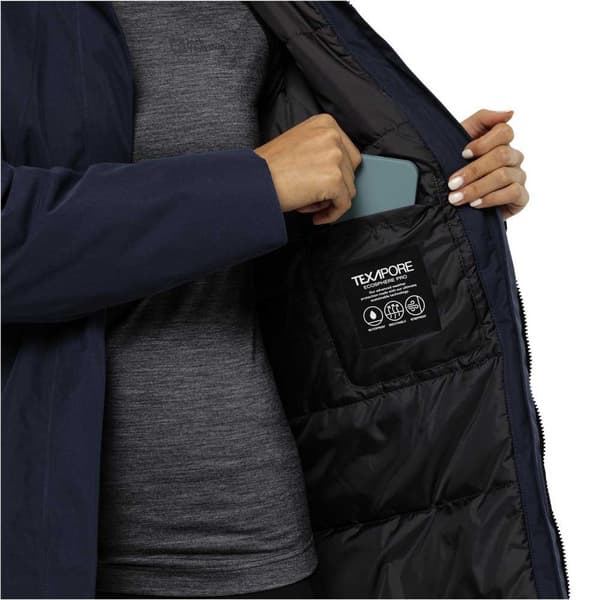 Jack Wolfskin Salier Kappa Blå XL Kvinna