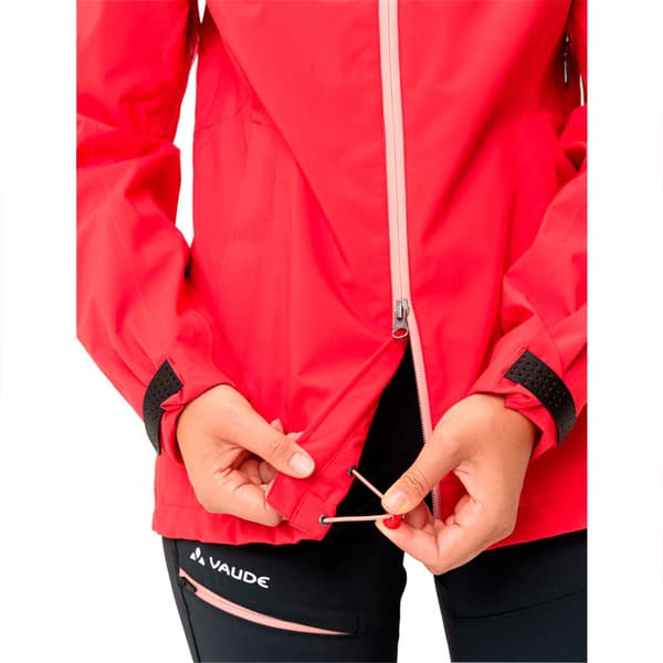 Vaude Elope Jakke Rød 36 Kvinde