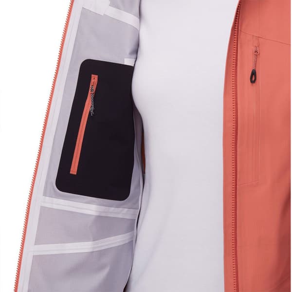 Mammut Taiss Hs Jacka Orange S Kvinna